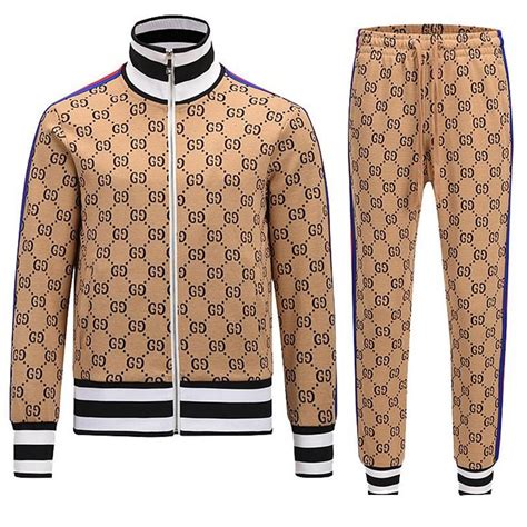 gucci tracksuit copy|Gucci tracksuit men sale.